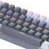 Клавиатура Redragon Fizz,  USB, белый серый [72602]